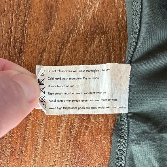 Zimmermann Olive Green Bikini Bottom Swim 4-6 - Picture 2 of 7